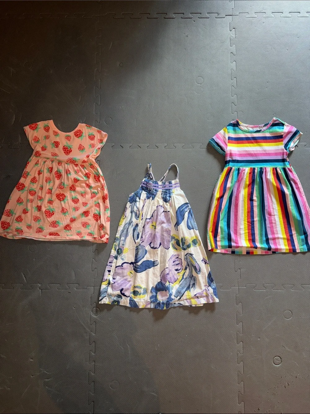 BUNDLE (3) Girls' Multicolor Dresses